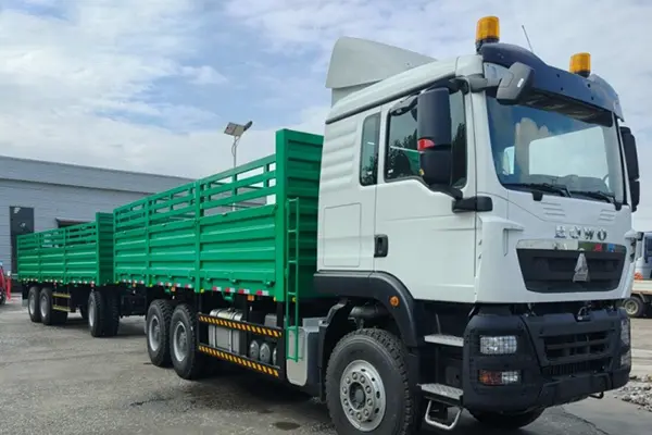 Derun 21 Units Trailer Full Trailer به بندر Tianjin رفت