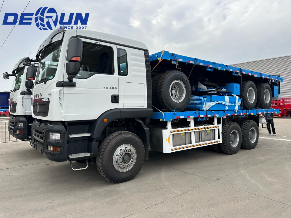 سه دستگاه تریلر HOWO TX 400 اسب بخاری به سومالی ارسال می شود