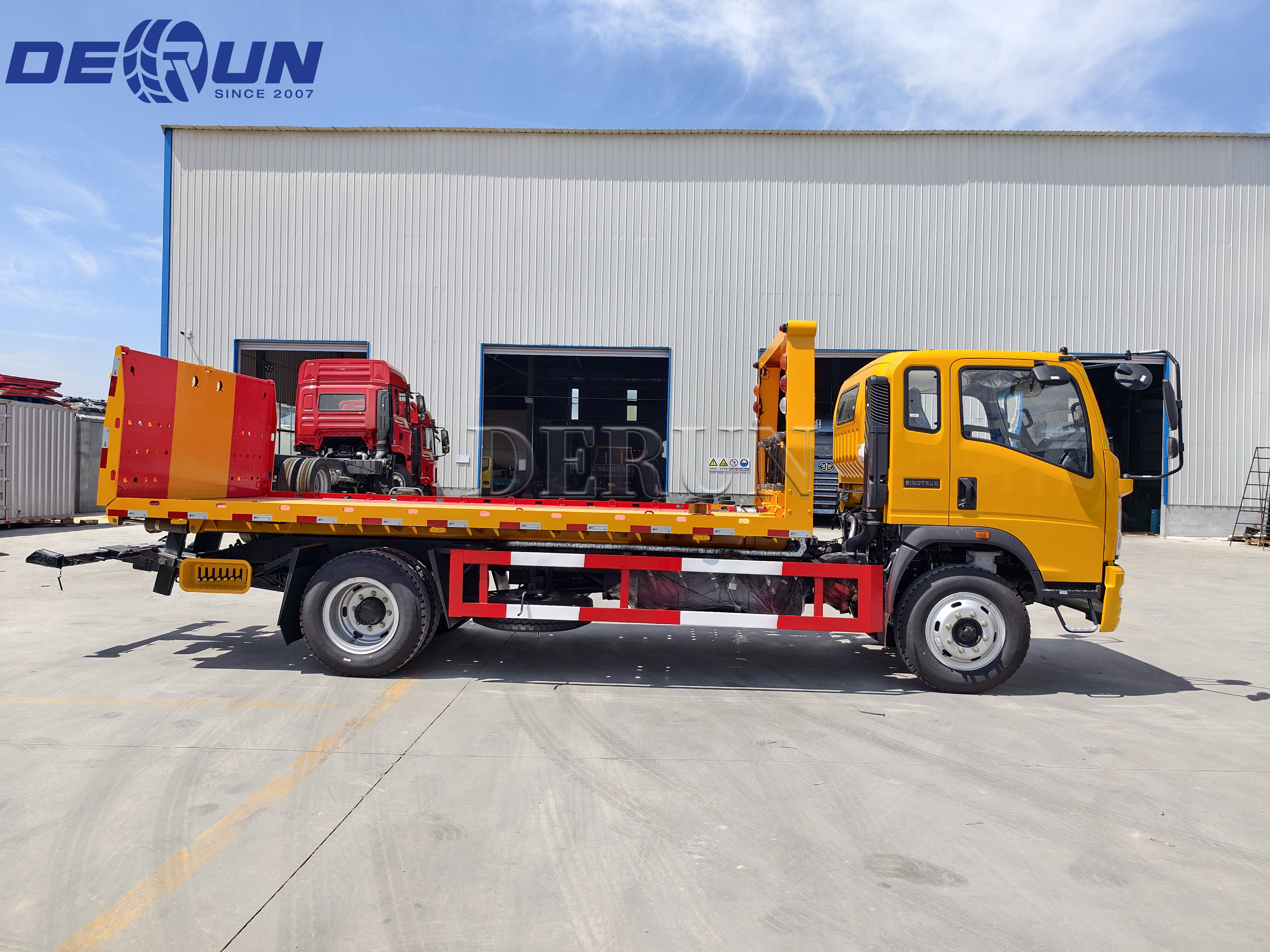 Sinotruk HOWO 4x2 Wrecker Truck به نیکاراگوئه ارسال خواهد شد