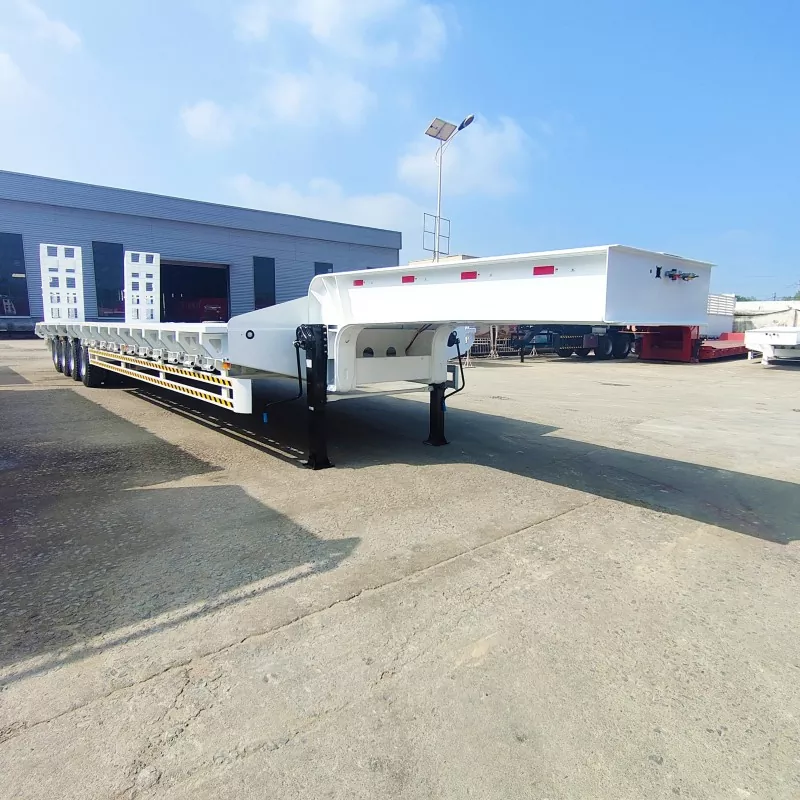 تریلر 4 Axle Lowboy Semi