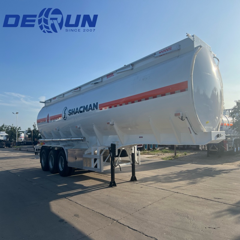مخزن نفتی Derun Tri-Axle نیمه تریلر