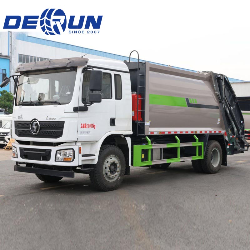 کامیون سبک کمپرسور زباله Shacman X9 4x2 L3000
