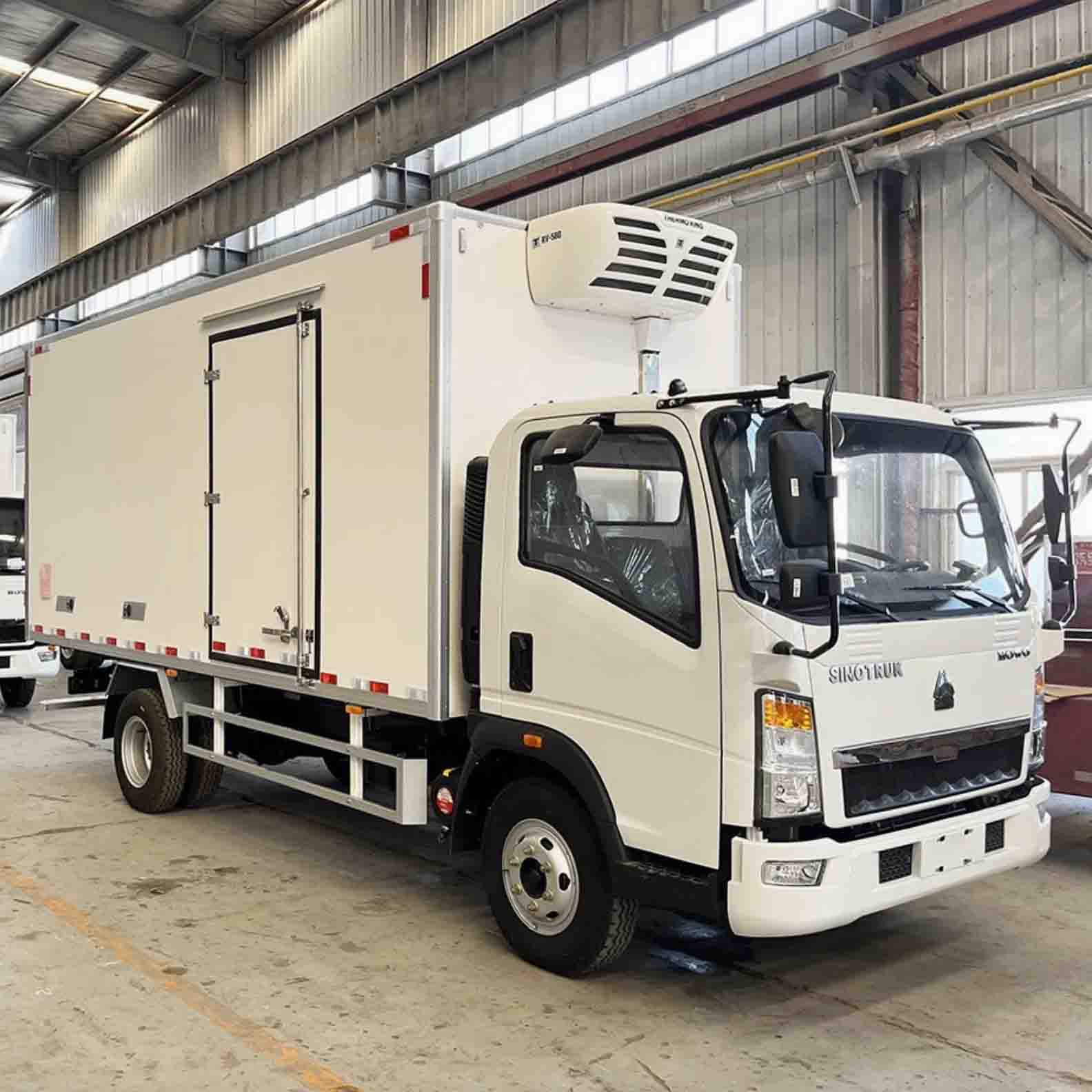 Sinotruk Howo کامیون ون 4x2 یخچال